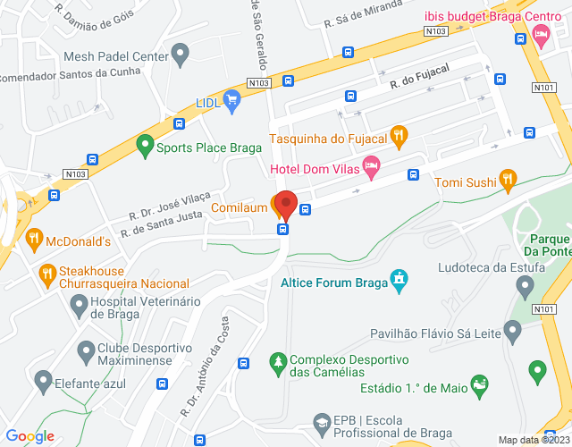 Mapa de localização