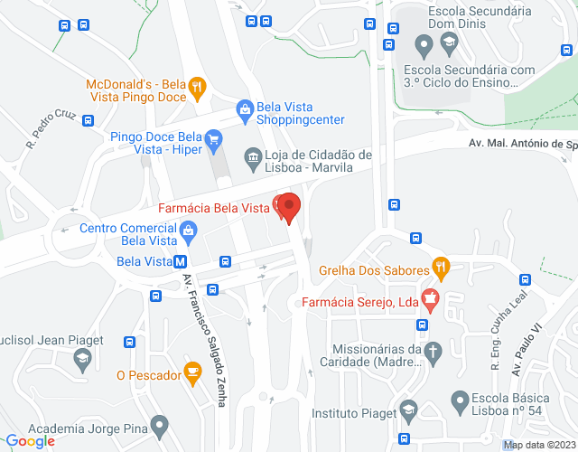 Mapa de localização