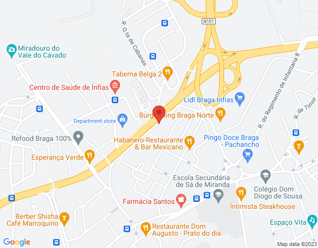 Mapa de localização