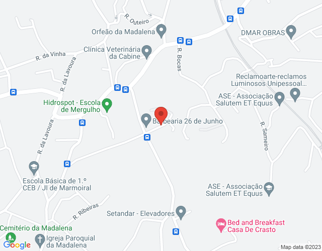 Mapa de localização