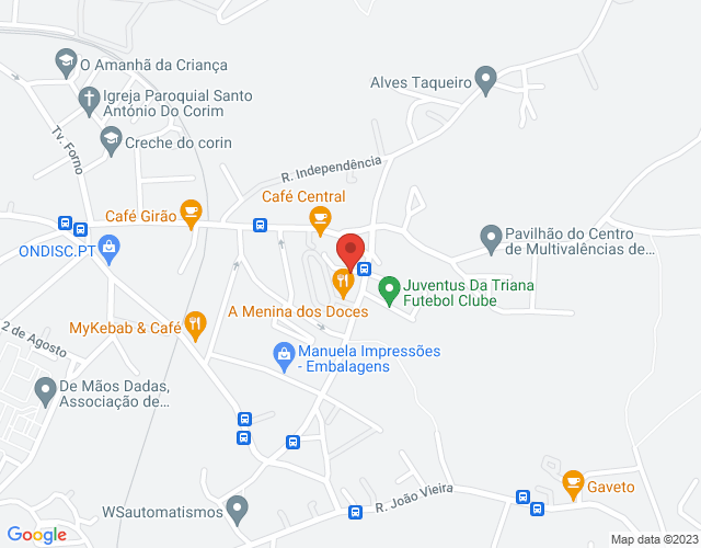 Mapa de localização