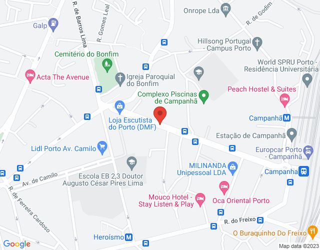 Mapa de localização