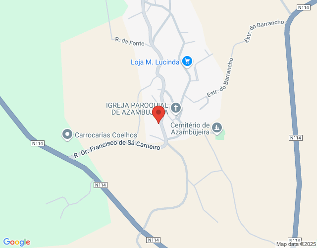 Mapa de localização