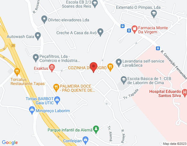 Mapa de localização