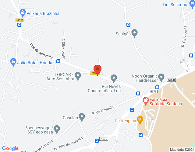 Mapa de localização