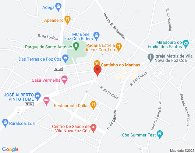 Mapa de localização
