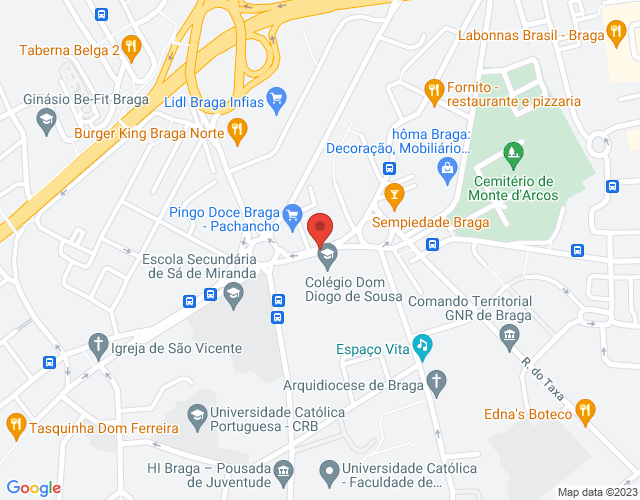 Localization map
