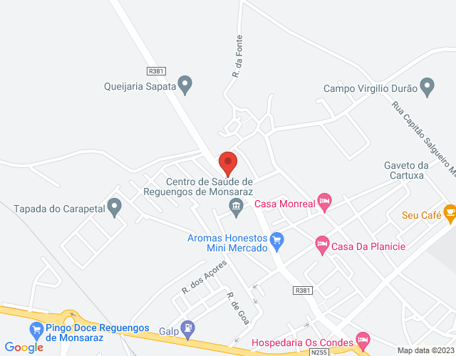 Mapa de localização
