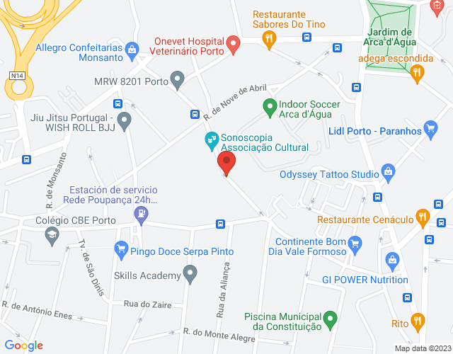 Mapa de localização