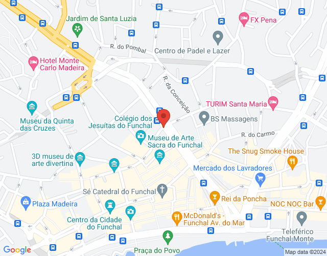 Mapa de localização