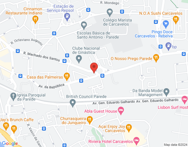 Mapa de localização