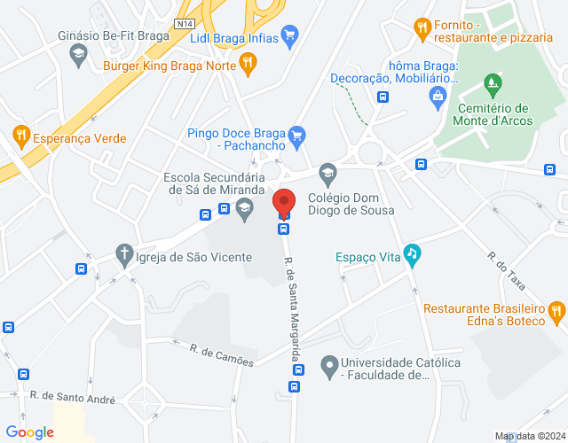 Mapa de localização