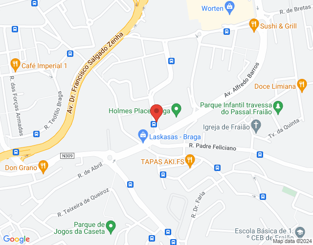 Mapa de localização