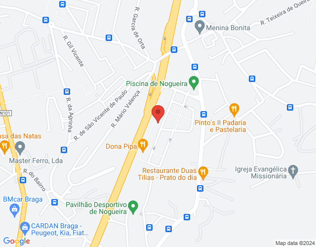 Mapa de localização