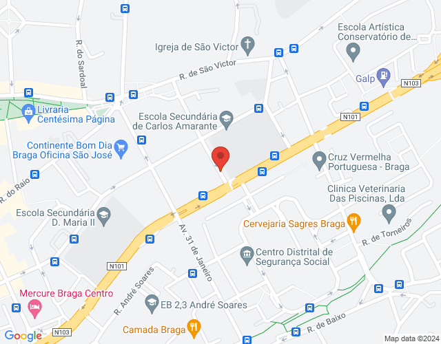 Mapa de localização