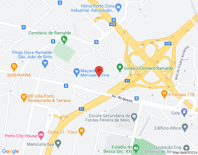 Mapa de localização