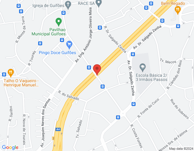 Mapa de localização