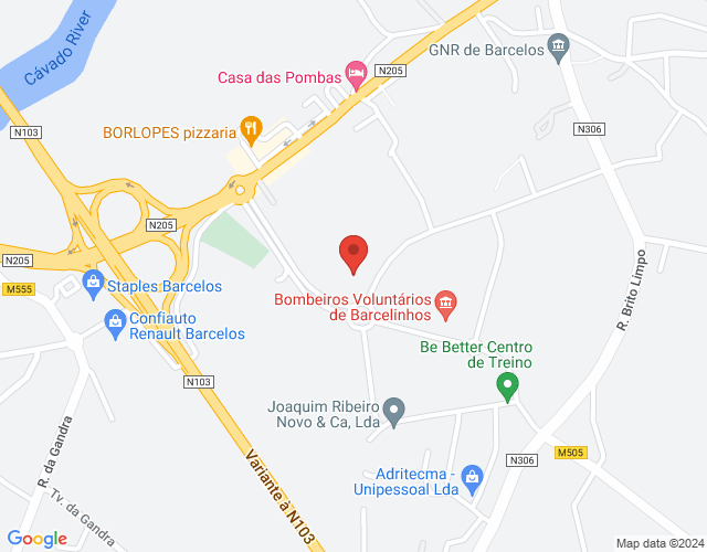 Mapa de localização