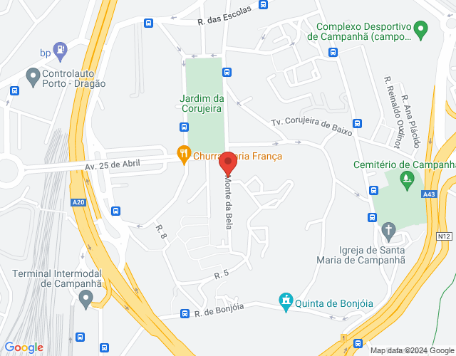 Mapa de localização