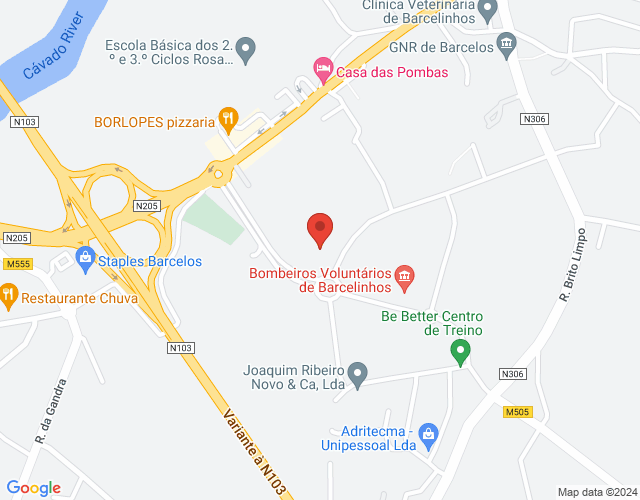 Mapa de localização