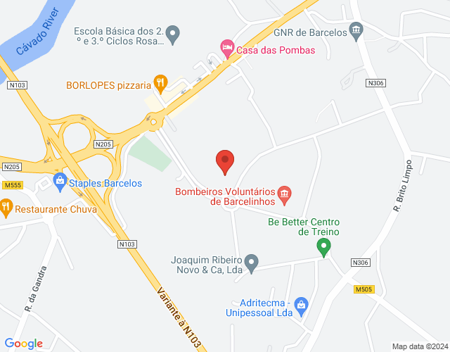 Mapa de localização