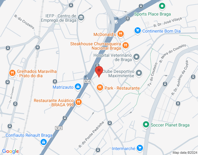 Mapa de localização