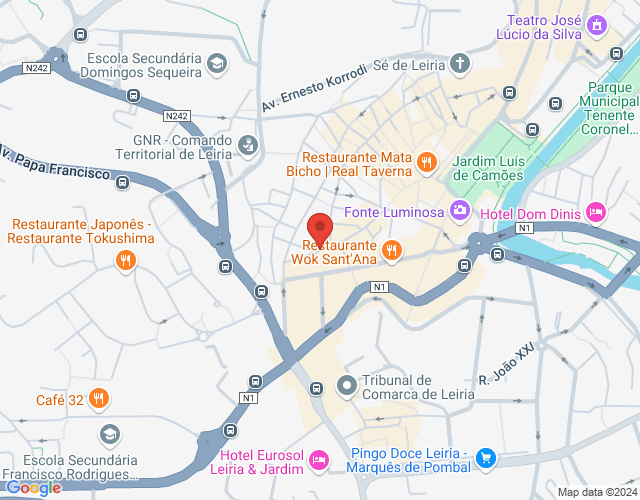 Mapa de localização