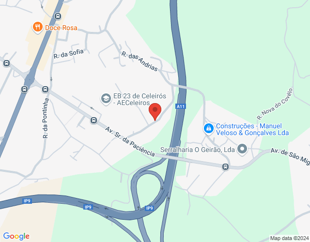 Mapa de localização