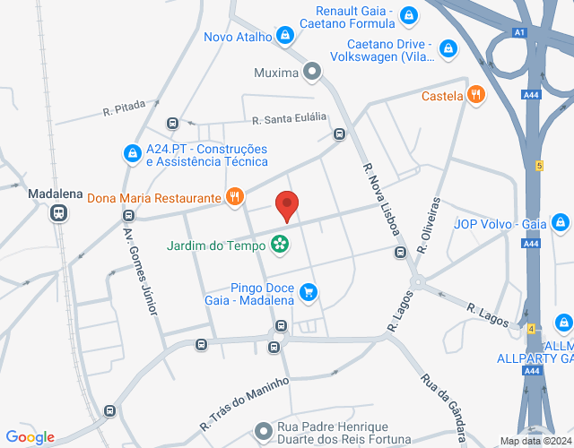 Mapa de localização