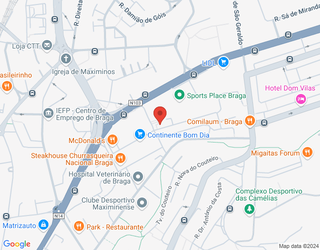 Mapa de localização