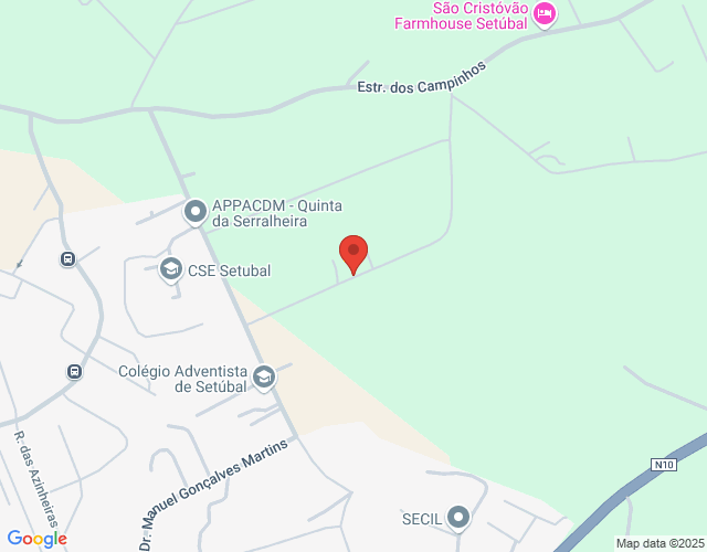 Mapa de localização