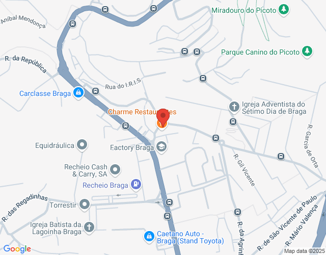Mapa de localização