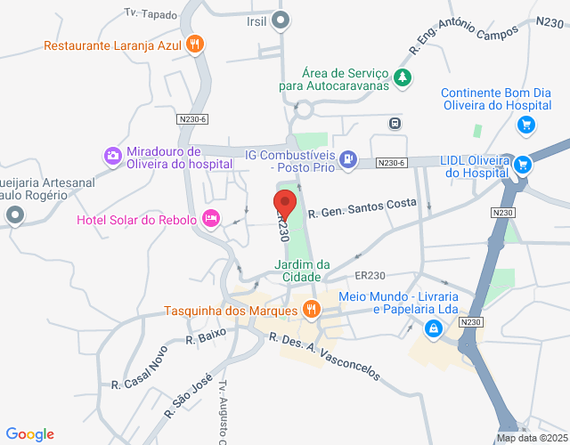 Localization map