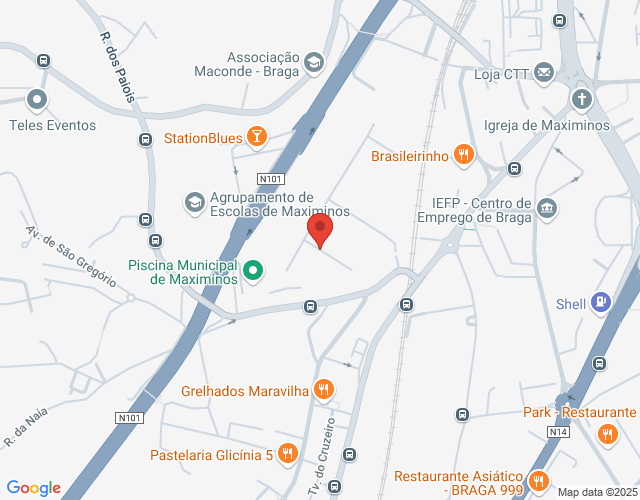 Mapa de localização