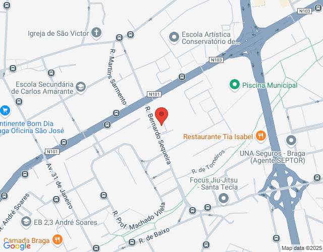 Mapa de localização
