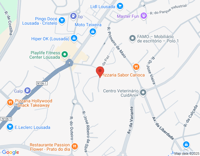 Mapa de localização