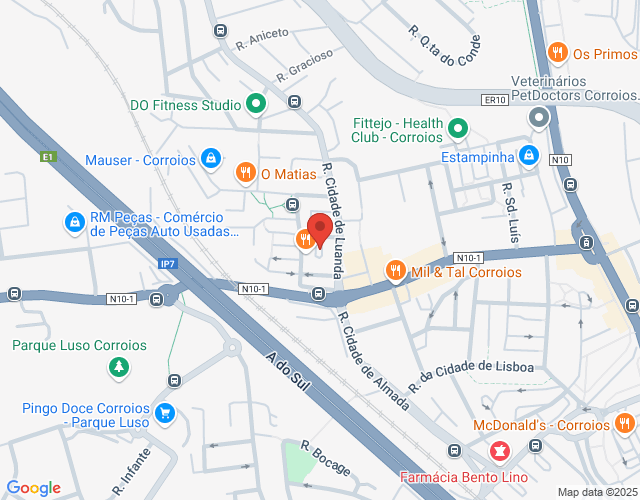 Localization map