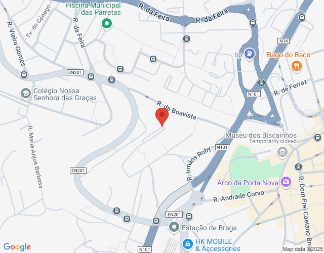 Mapa de localização