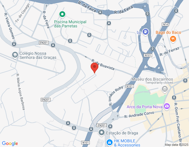 Mapa de localização