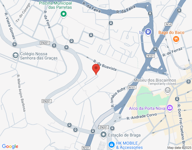 Mapa de localização