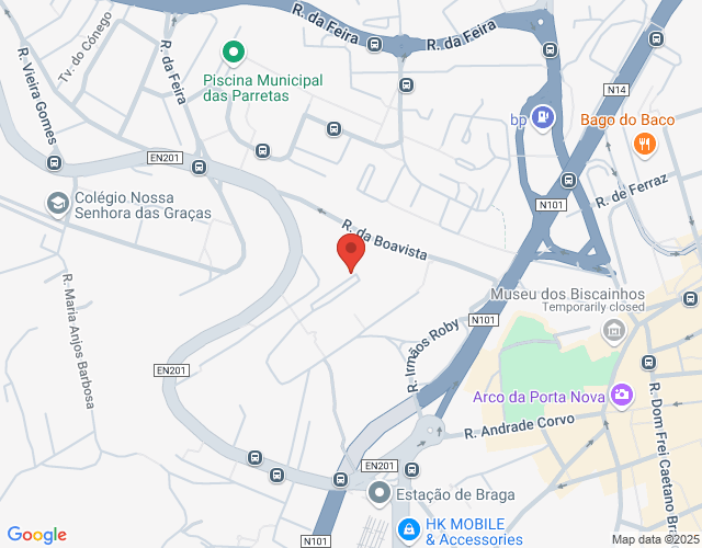 Mapa de localização