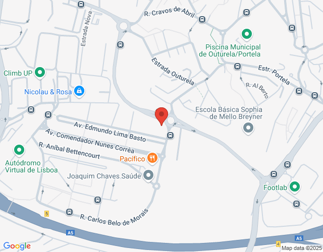 Mapa de localização