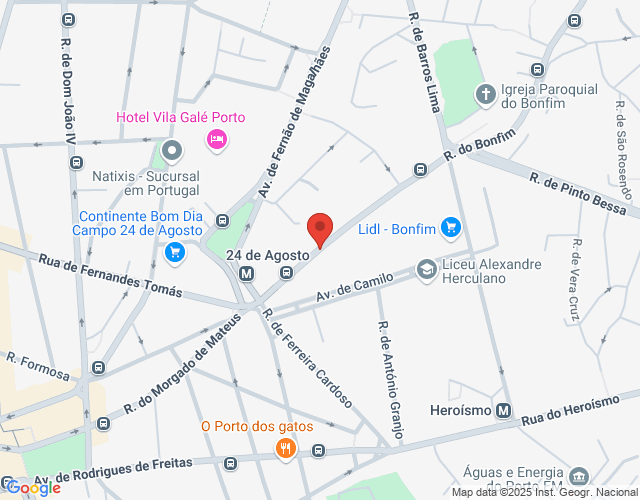 Mapa de localização