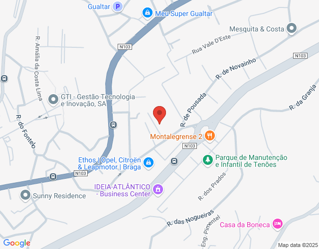 Mapa de localização