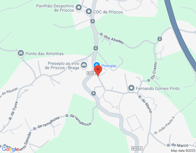 Mapa de localização