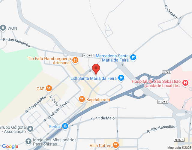 Mapa de localização