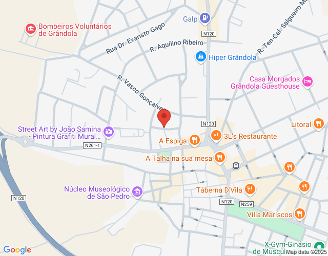 Mapa de localização