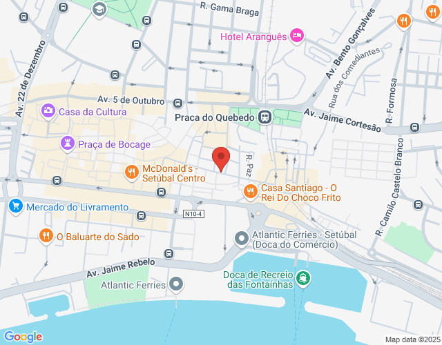 Mapa de localização