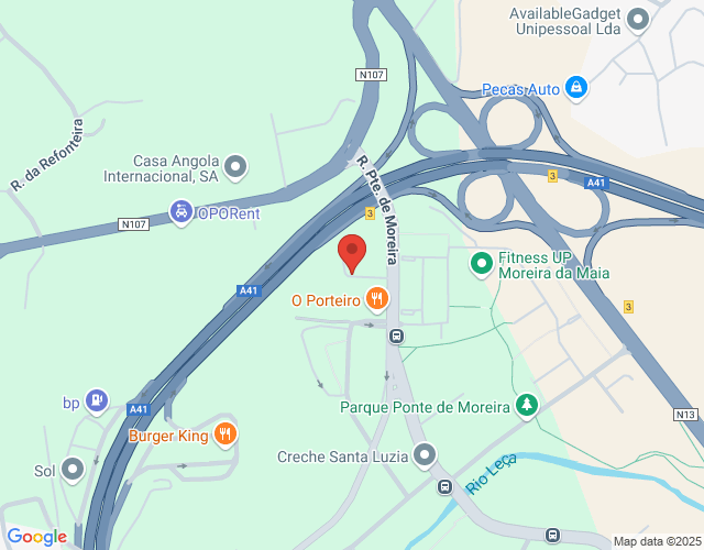 Localization map