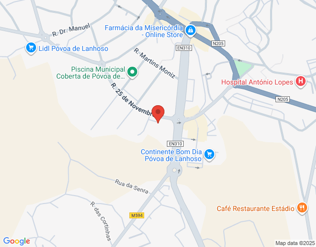 Mapa de localização
